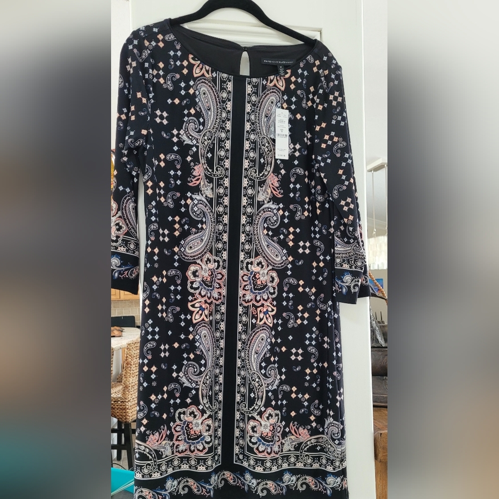 NWT White House Black Market Dress, size M